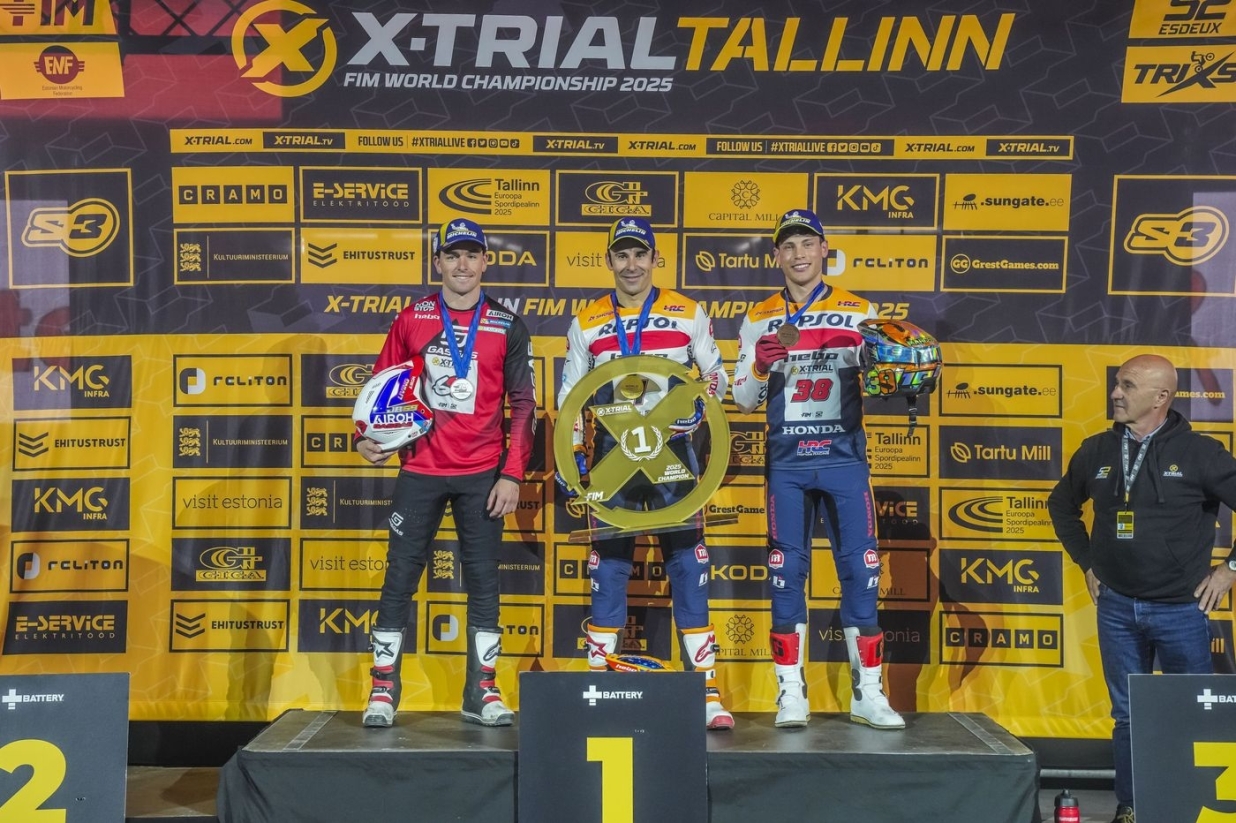 X-Trial Tallinn 2025 - Championship Podium